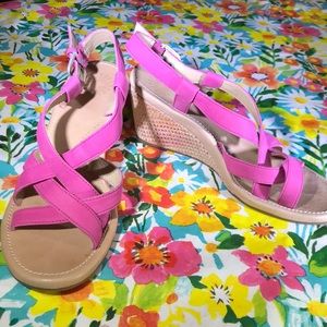 Pink  wedge Ugg Sandals 